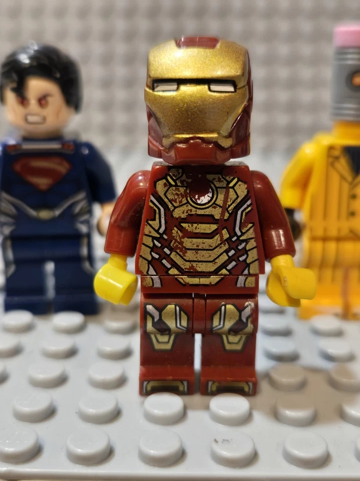 LEGO DC & MARVEL СУПЕРГЕРОЙ И ЗЛОДЕЙ ЛОТ ИЗ 9 МИНИ ФИГУРКИ - Изображение 3 из 4