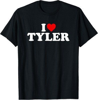 I Love Tyler - Heart T-Shirt