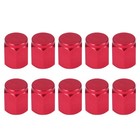  10pcs Hexagon Aluminium Alloy Caps Bike MTB Tyre Air Caps Dust Covers (Random