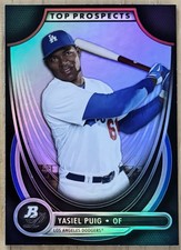2013 Bowman Platinum Top Prospects Yasiel Puig Rookie RC #TP-YP