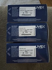 Honeywell Uvex S3961 HS Protective Goggles Stealth Teal Body Gray Lot Of 3 New