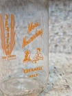 Vintage Caflish Guernsey Dairy 1/2 Pint Glass Milk Bottle Baraboo Wisconsin WI