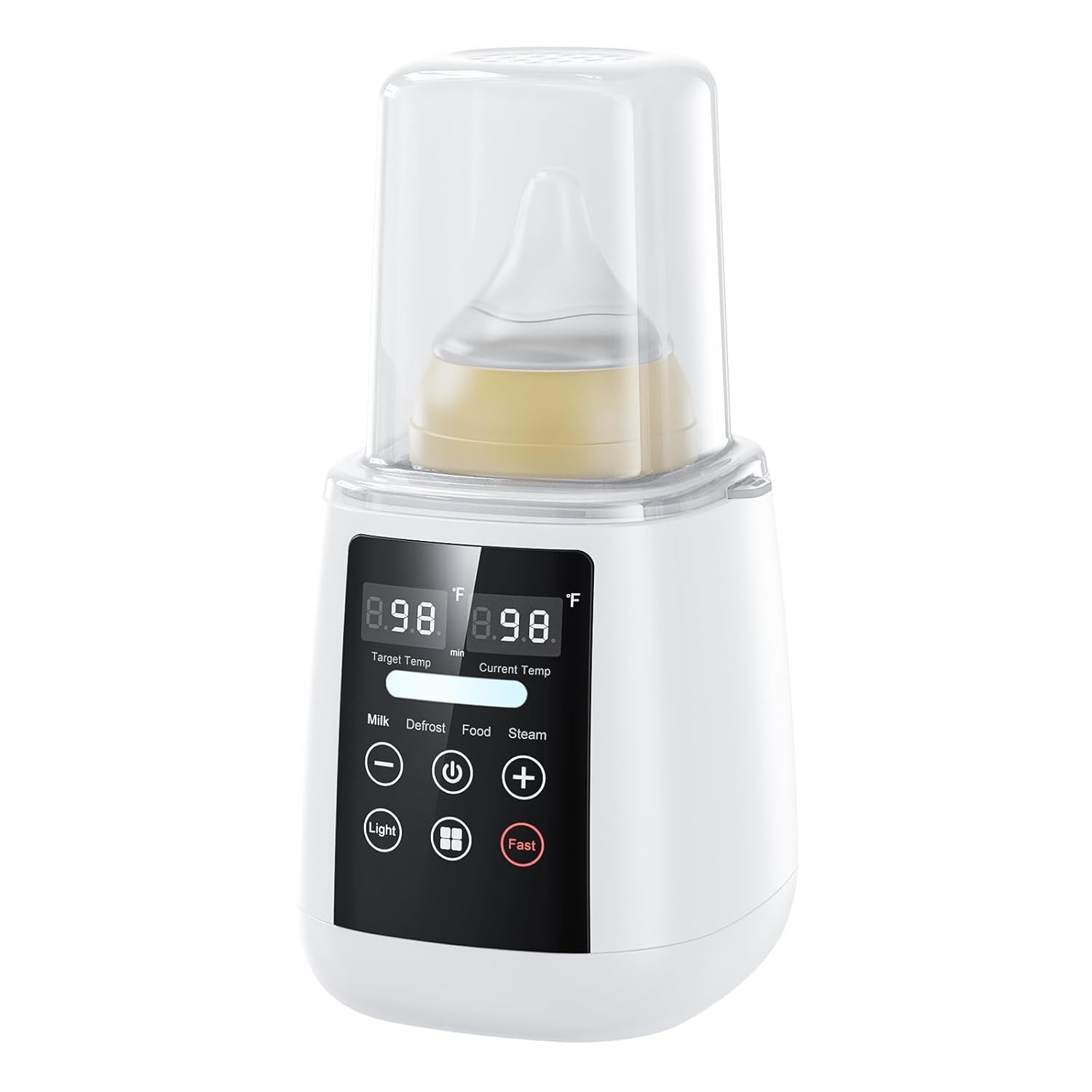 Bottle Warmer, 10-in-1 Fast Heating Bottle Warmer with Accur
