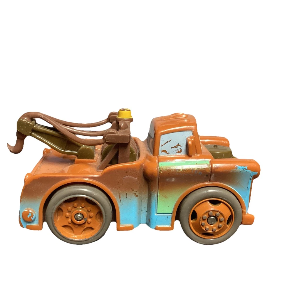 Mater From Lightning, Mcqueen Juguete Coleccionable Vintage, Lindo, Naranja, Verde, Azul Foto 3 de 4