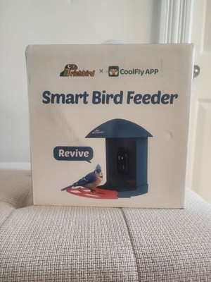 Richbird Smart Bird Feeder Revive Blue powered by Coolfly NEW/OPEN BOX