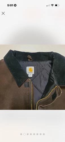 mens carhartt jacket xxl, Carhartt Arctic Traditional Duck Canvas Heavy Work Coa - product listing photo