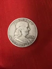1958 Franklin Half Dollar Circulated Silver 50c