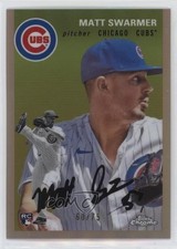 2023 Chrome Platinum Anniversary Rose Gold Refractor 60/75 Matt Swarmer #29 12zm