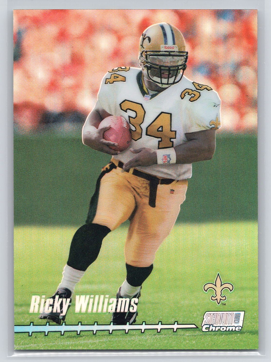 Ricky Williams Stadium Club Chrome Preview #C19 Refractor
