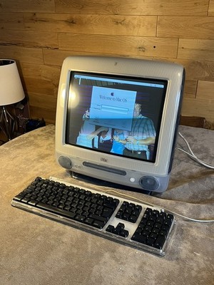 Vintage G3 IMac M5521 grau Bundle mit Tastatur und OVP, Power Up 