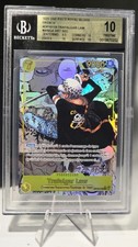 2025 One Piece Trafalgar Law Secret Rare Manga PRISTINE #OP10-119 BGS 10