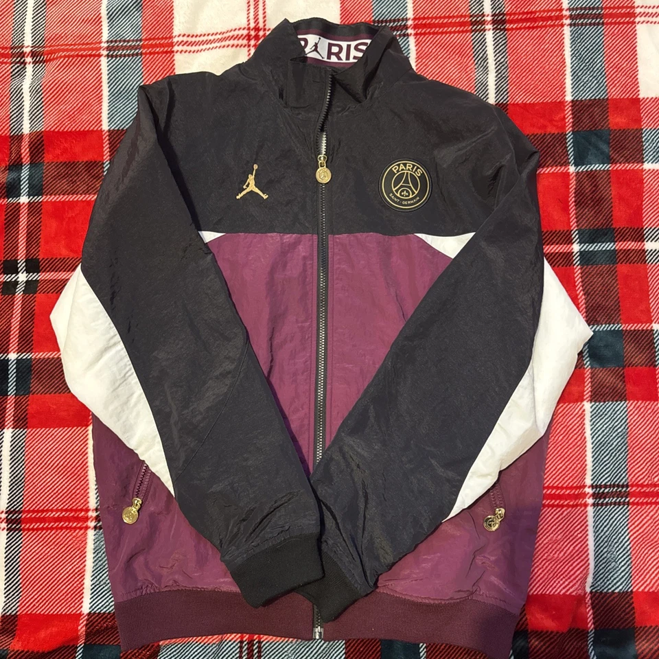 🔥 ⚽️ Jordan X PSG **RARE** Anthem Jacket Size MEDIUM worn once - Image 3 of 4