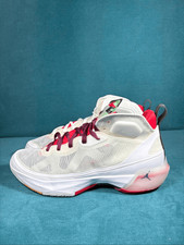 Nike Air Jordan XXXVII 37 'Hare' White White Red Basketball Shoes Men 12.5