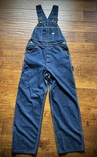 VTG 1950s Lee Denim Overalls Sanforized Union Made USA Near Mint 31.5