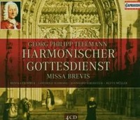 Harmonischer Gottesdienst | Georg Philipp Telemann | Deutsch | Audio-Cd | CD