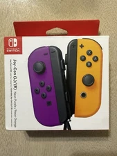 Nintendo Switch Neon Purple Joy-Con with Wrist Strap