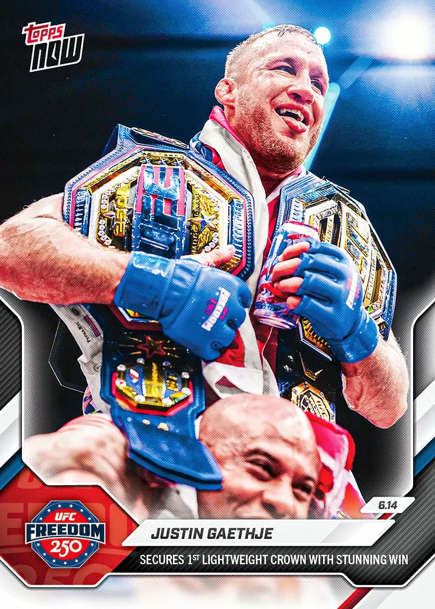 Ultimate Fighting Championship (UFC) Topps Mixed Martial Arts (MMA