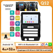 For Ford F150 2009-2014 Carplay Android 14 Car Stereo Radio WiFi6 GPS BT 5.4 DSP