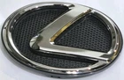 FITS LEXUS RC350 RCF GSF LS460 RC300 GRILLE EMBLEM FRONT CHROME 2015 2016 2017