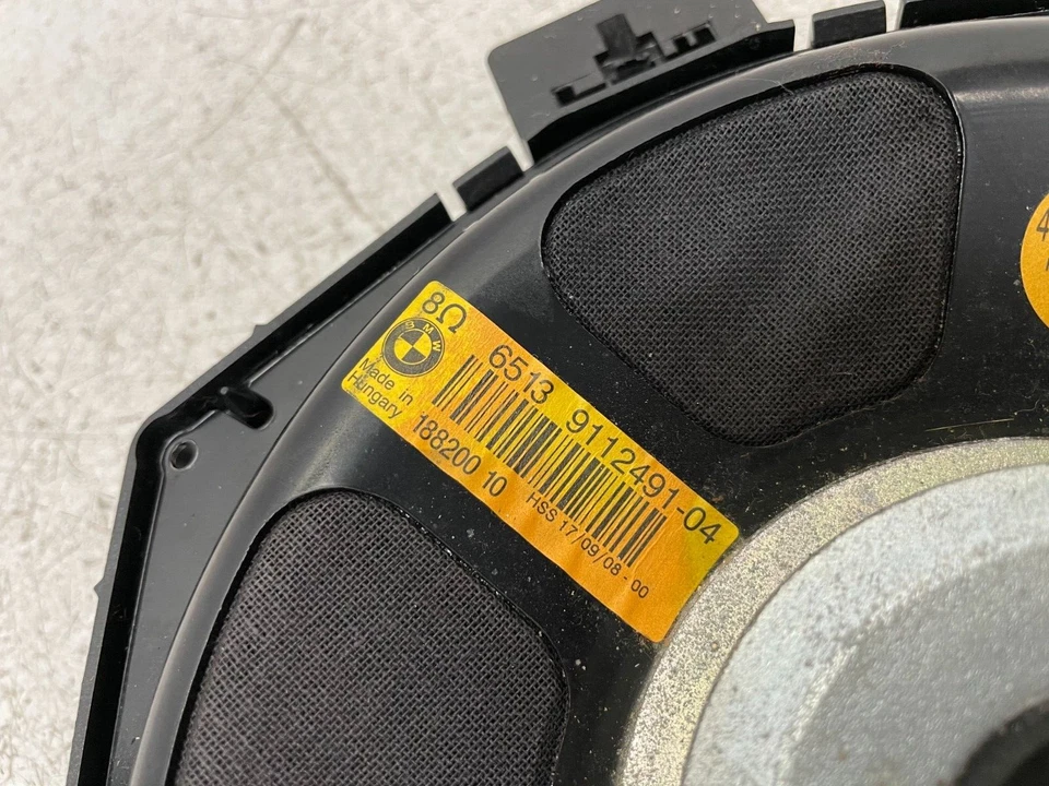 2008-2014 BMW X6 E71 Audio Speaker Set 1344 OEM - Image 4 of 4