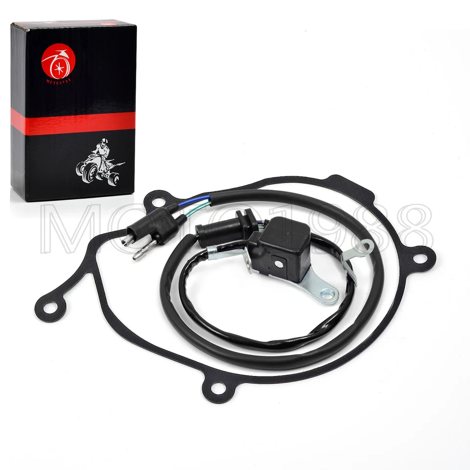 Bobina de pulso de bobina de camioneta con junta y kit de estator para Honda CR80R CR80RB 1996-2006 Foto 3 de 4