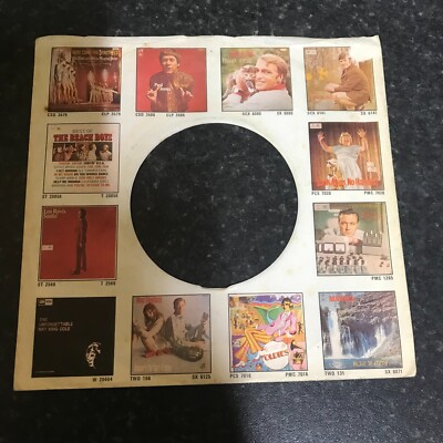 One 7''  E.M.I.  Original Record  Sleeve -  1b