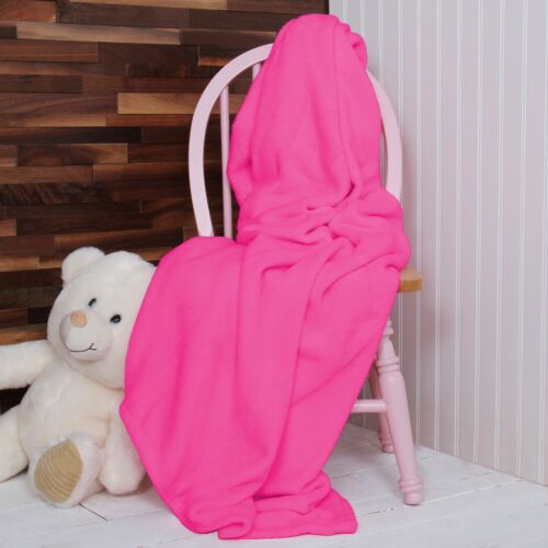 PLUSH FLEECE BLANKET THROWS - 50" X 60" - SOFT FUZZY COZY - 14 COLOR OPTIONS - Picture 2 of 56