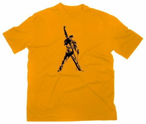 Freddie Fan T-Shirt Musik Queen Fanshirt Freddy Mercury - Foto 1 di 10