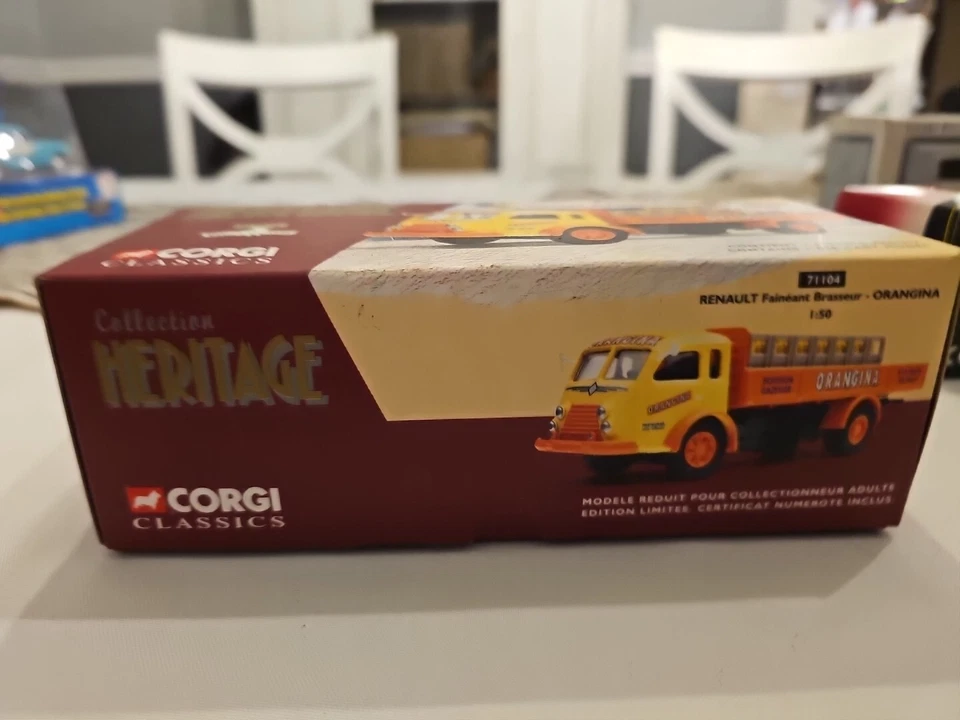 Corgi # 71104 Renault Truck Heritage Collection Orangina  - New In Box - Image 2 of 4