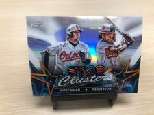 2023 Topps Chrome Cosmic Henderson/Rutschman Star Clusters Rookie RC - Orioles