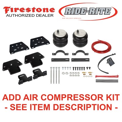 Firestone 2628 Ride Rite Rear Air Springs Bags for 22-26 Toyota Tundra 2WD 4WD