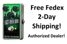New Electro-Harmonix EHX East River Drive Overdrive Effects Pedal