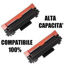 KIT 2 Toner TN-2420 A COMPABILI per Stampante Laser Brother MFC L2710DN / DW