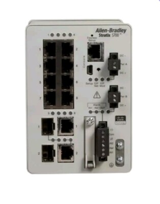 Allen Bradley Stratix 5700 EtherNet 1783-BMS10CL