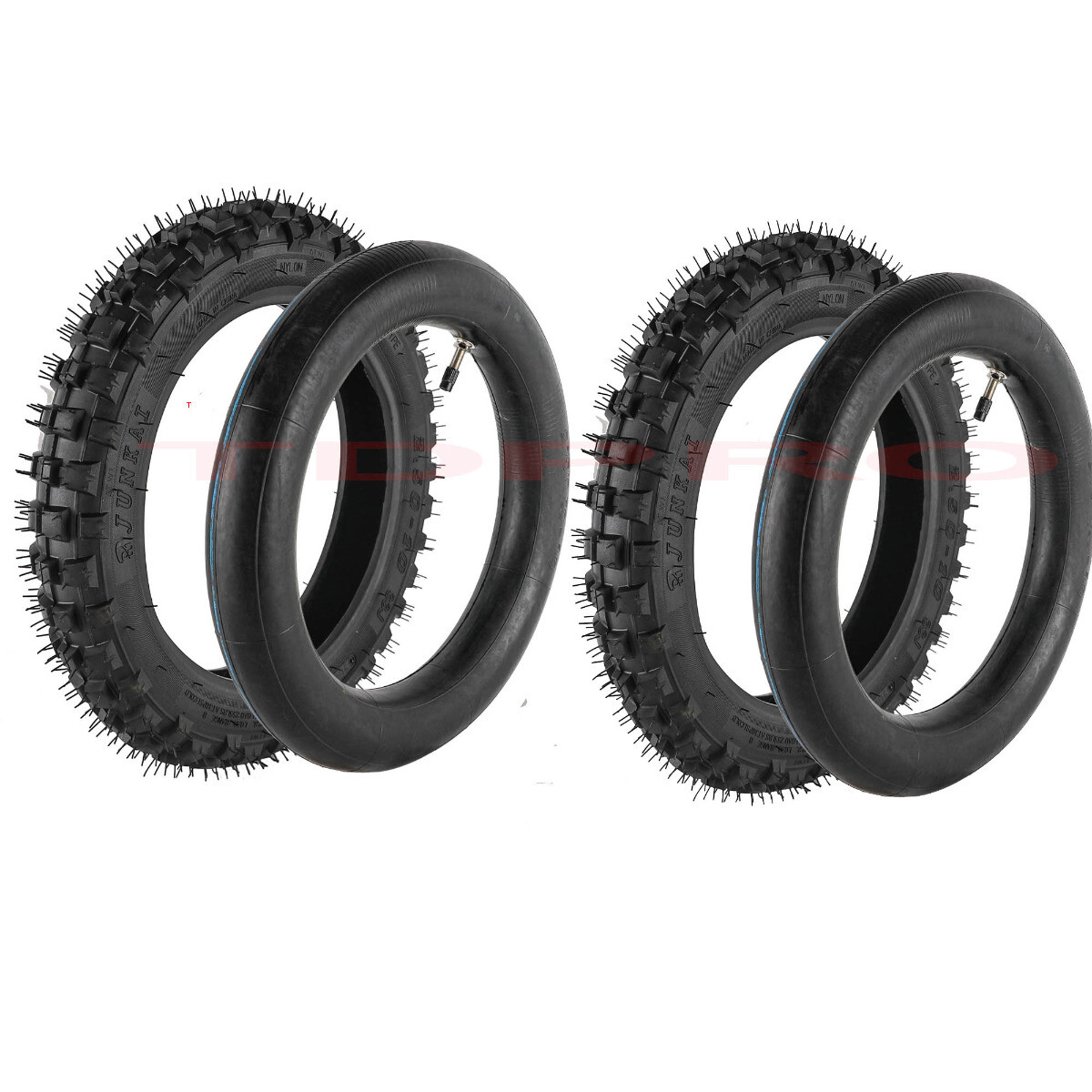2pc 2.50-10 Tire + Tube 2.5-10 2.50x10 For Dirt Pit Bike CRF50