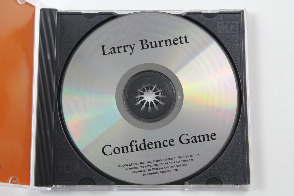 The game サイン入りCD Confidence Game by Burnett, Larry (CD, 2004) 783707974125| eBay