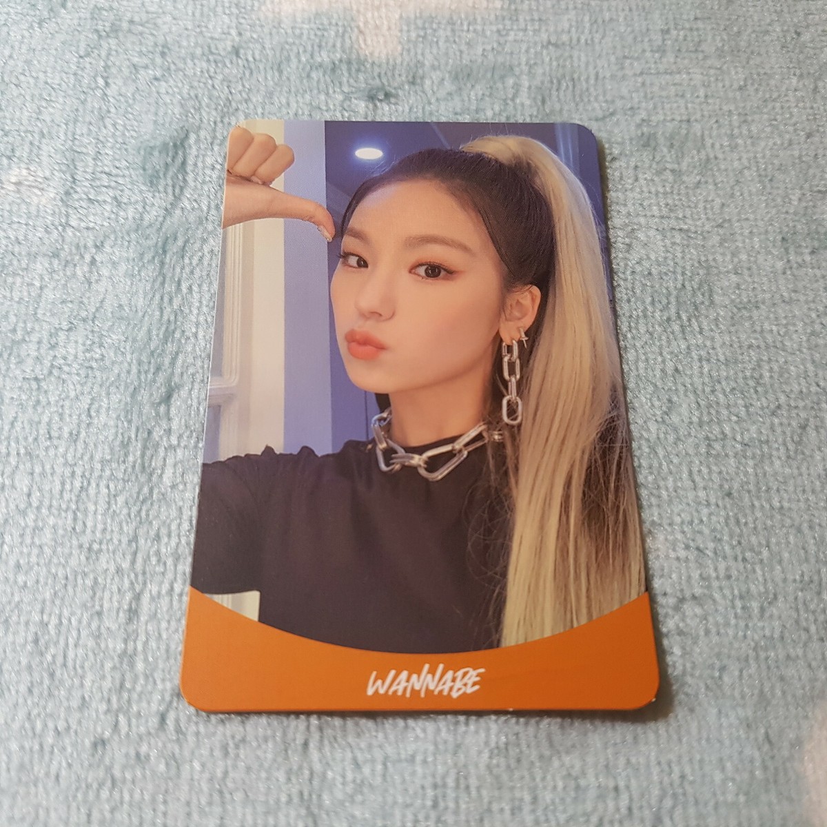 ITZY WANNABE レア トレカ ITZY 2nd Mini Album IT'z ME WANNABE Yeji Type-2 Photo Card K-POP