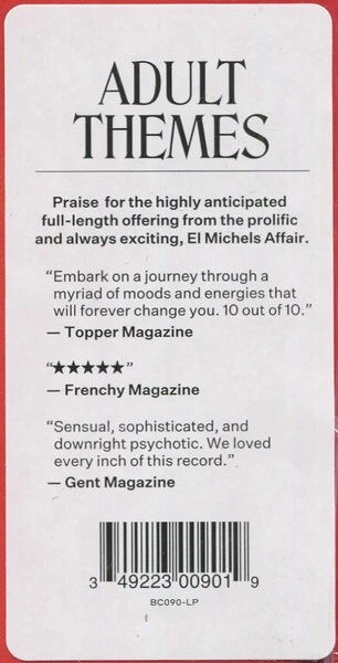 El Michels Affair Adult Themes Vinyl LP Neu & Versiegelt - Bild 4 von 4