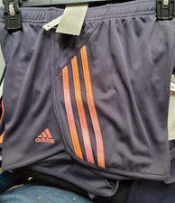 Girls Youth Kids Adidas Shorts NEW Shadow Navy Blue Size Large 14