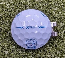 TaylorMade Limited Edition Tp5 Golf Ball Marker With Hat Clip Dia De Los Muertos