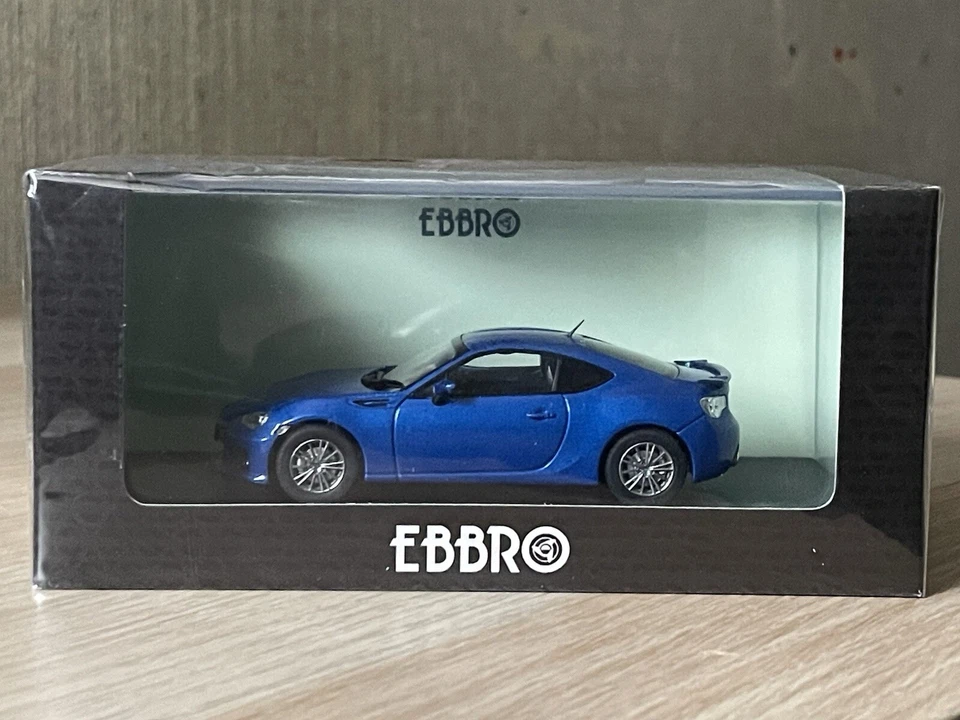 EBBRO 44778 Subaru BRZ Coupe 2012 WR Blue Metallic 1/43 - Photo 3/4