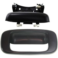 Black Tailgate Tail Gate Handle Bezel Trim Kit For Chevy Gmc Pickup Truck Black Tailgate Tail Gate Handle Bezel Trim Kit For Chevy Gmc Pickup Truck