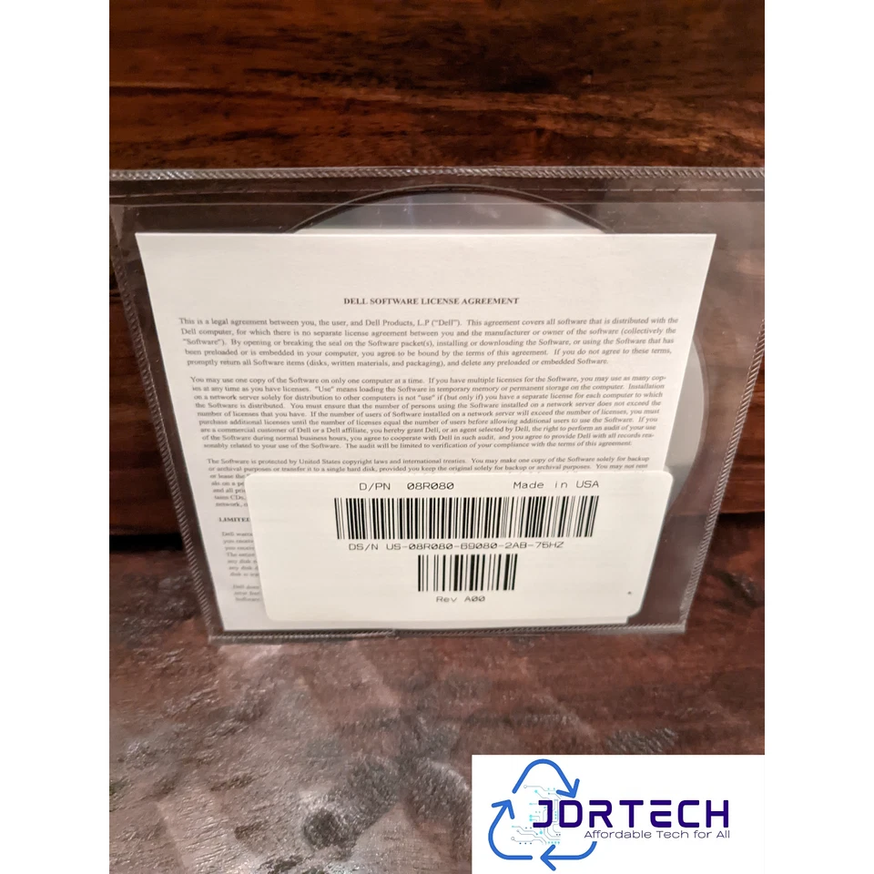 Dell CyberLink Power DVD 4.0C Windows XP/2000 DELL #D0836 A00-00. New - Image 2 of 2