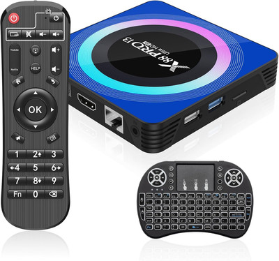 Android TV Box 13.0, Android Box 4GB RAM 64GB ROM, Quad Core Android Smart 8K TV