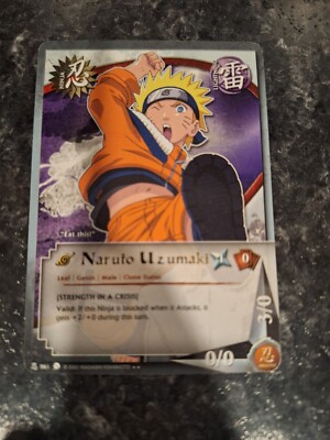 Naruto Uzumaki 061 Unlimited Edition Naruto CCG NICE! | eBay