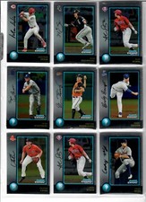 2018 Bowman Chrome Draft You Pick 1998 20TH ANNIVERSARY SWAGGERTY INDIA BOHM +++