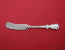 Louis XV by Roden Canadian Sterling Silver Butter Spreader Flat Handle 6" Louis XV by Roden Canadian Sterling Silver Butter Spreader Flat Handle 6" - Image 1