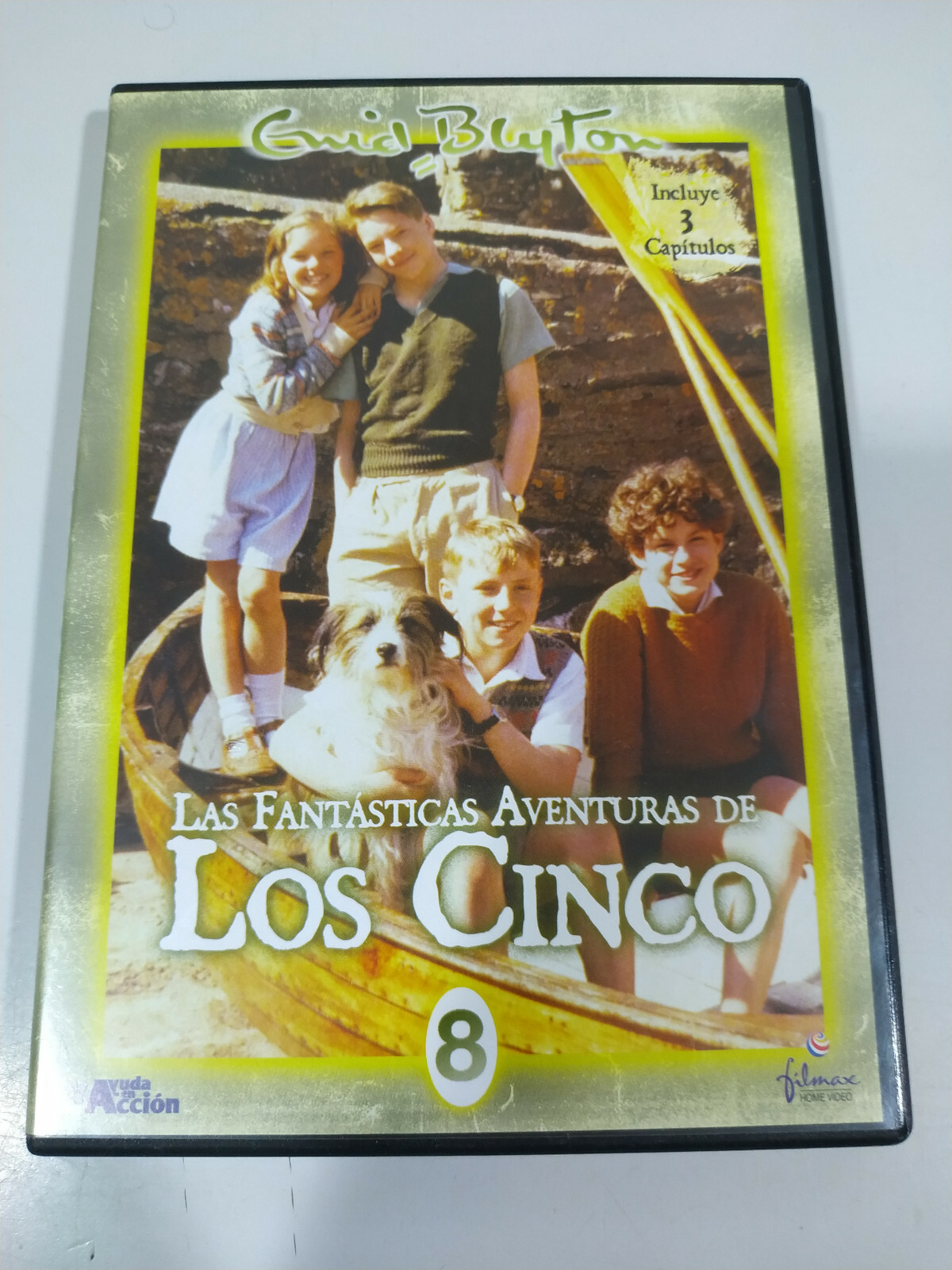 The Five Fantastic Adventures Volume 8 - DVD Spanish English Region 2 - 3T