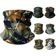 Windproof Neck Gaiter Winter Hunting Fleece Warm Ski Face Mask Scarf