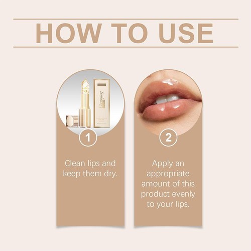 Rossetto Nutriente Lamina Oro Cambia Colore con Vitamina E e Pianta Essenti Z5F2 - Foto 14 di 14